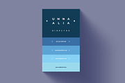 Unna Personal Business Card Template, a Business Card Template by Meknya (Thumbnail 3 of 7)