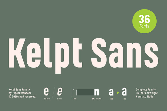Kelpt Sans preview 2