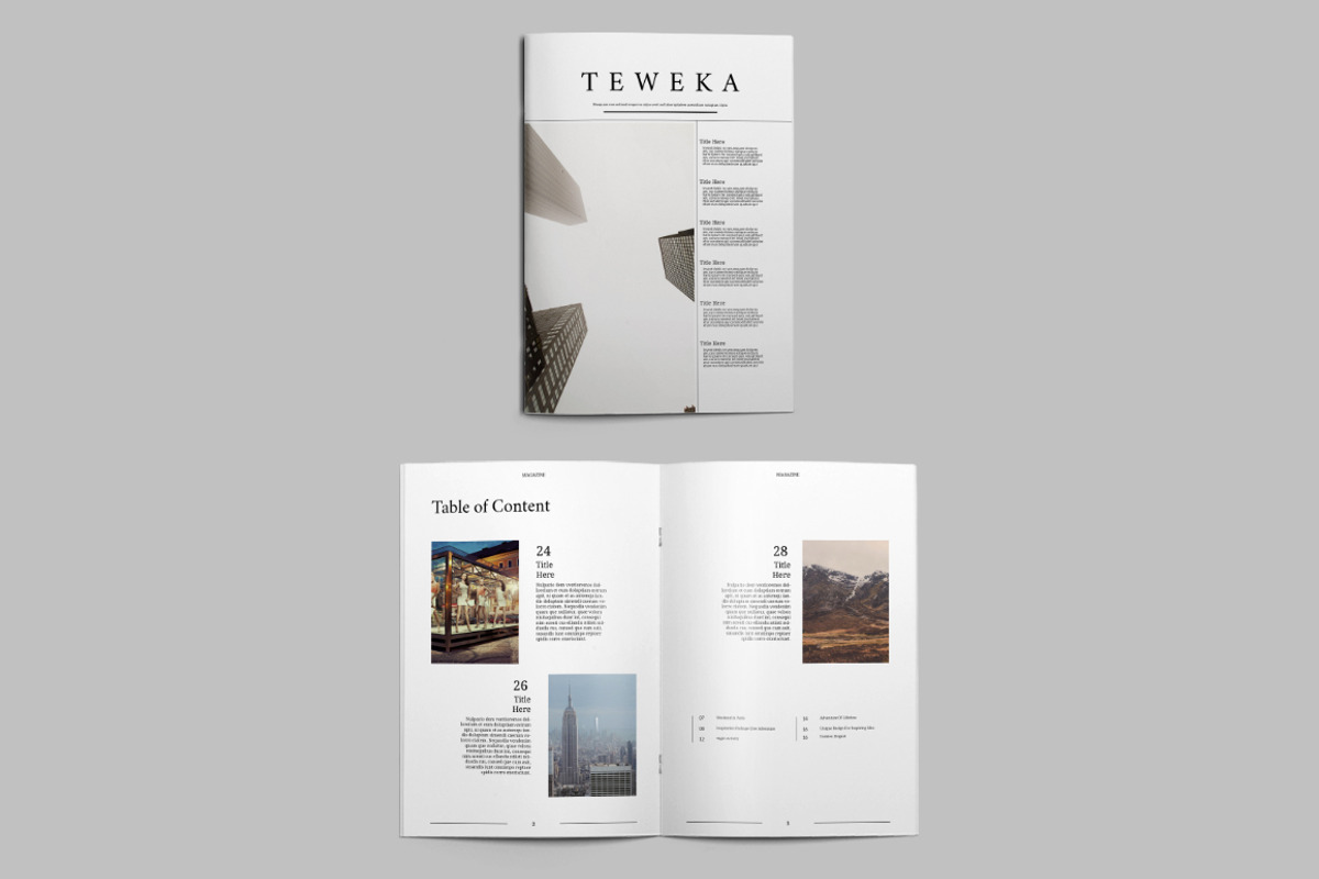 Teweka Magazine, a Magazine Template by Teweka Template (Photo 6 of 10)
