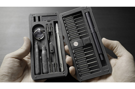 Set of screwdrivers with gray, an Industrial Photo by Media Whale Stock