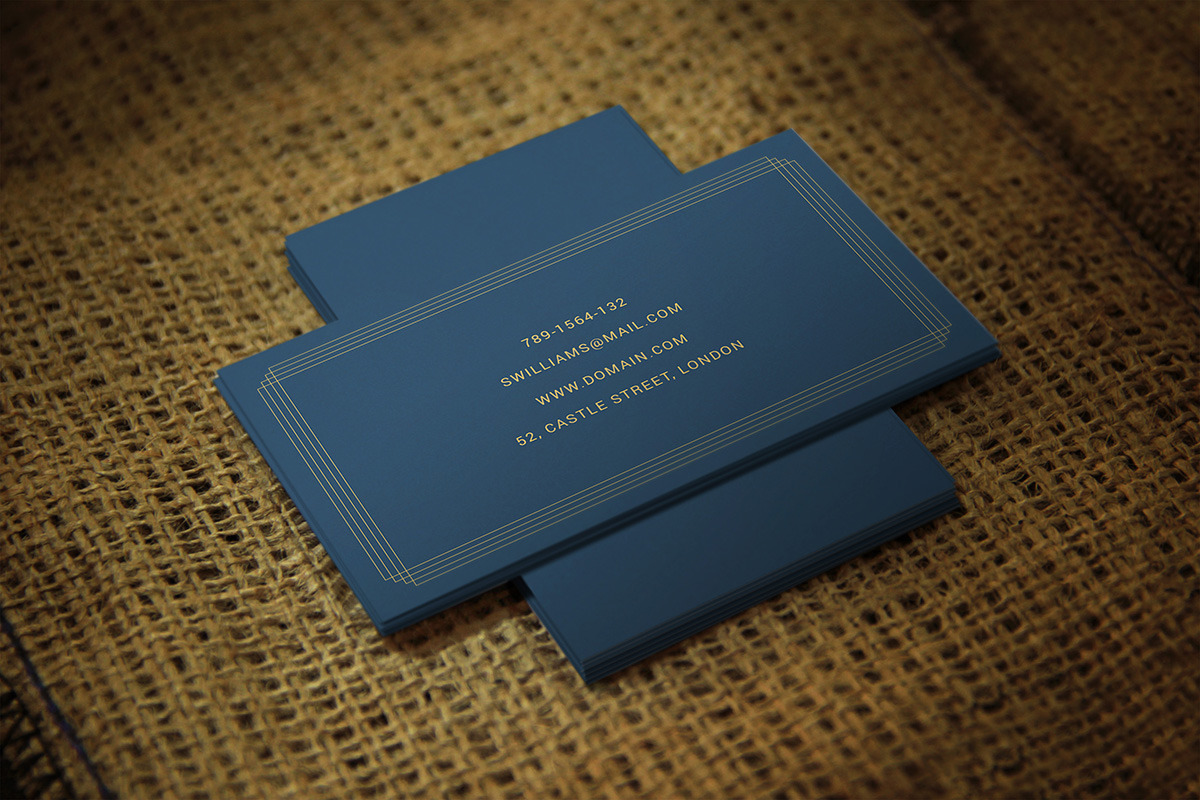 Classic Business Card Template, a Business Card Template by PSD Storm (Photo 15 of 21)