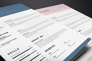 Clean Resume Template Vol.2