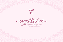 Coquettish Script