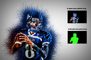 Line Artwork Photoshop action preview 2