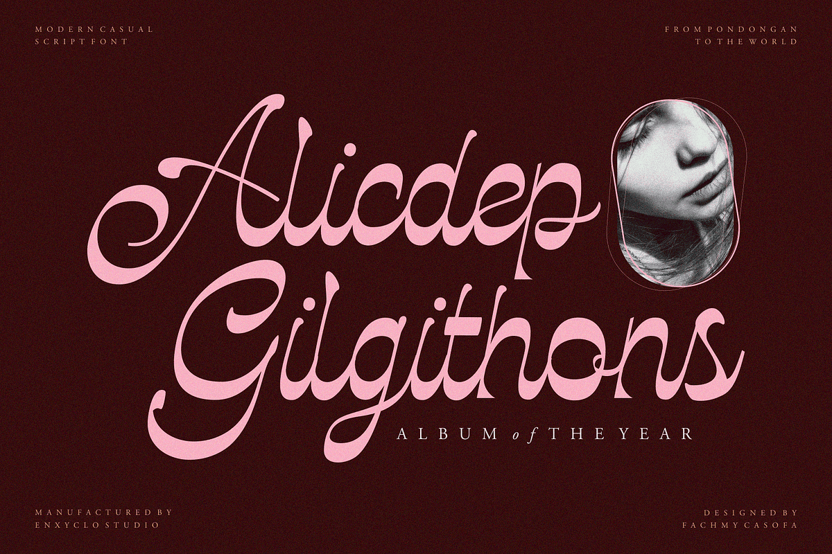 NCL Kisgade — Luxury Font, a Script Font by Enxyclo Studio (Photo 8 of 20)