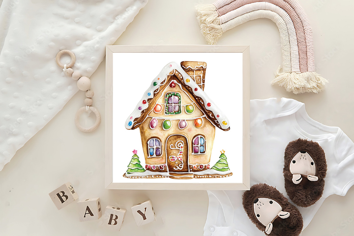 Christmas Cookies Sublimation Clipar, an Illustration by CraftArtStudio (Photo 6 of 6)