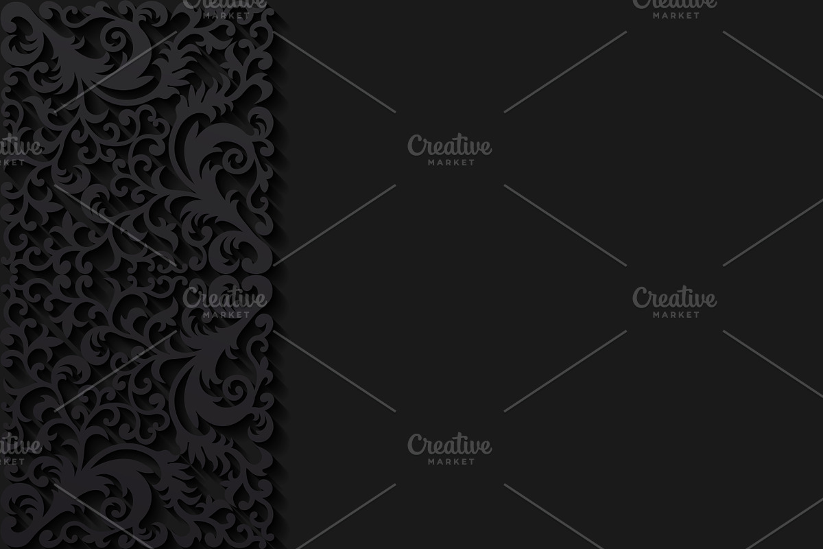 Set of floral backgrounds preview 3