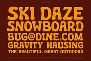 Trailbum – National Park Font, a Sans Serif Font by Vicarel Studios (Thumbnail 3 of 18)