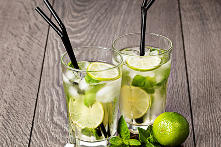 Mojito cocktail on black background stock photo containing alcohol and preview 6