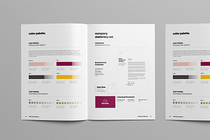 Brand Style Guide Layout