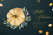 Luxury-Autumn Clipart Collection, a Texture Illustration by Graphic Box (Thumbnail 9 of 9)