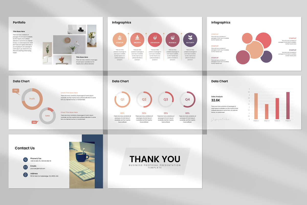 Business Proposal Keynote, a Presentation Template by Design Vault (Photo 2 of 4)