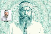 Banknote Engraving FX Ps Action, an Action Add-On by Studio Retouch (Thumbnail 5 of 12)