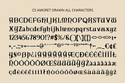 CS Amoret Drawn, a Serif Font by Craft Supply Co. (Thumbnail 8 of 8)
