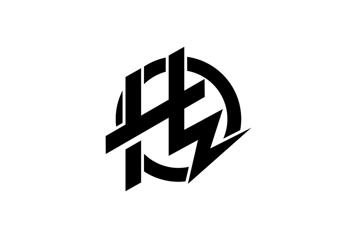 H Thunder Letter Logo, a Branding & Logo Template by kidzdsgn (Photo 4 of 5)