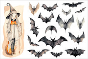 Halloween Vintage clipart, an Object Graphic by Evgeniia (Thumbnail 9 of 11)