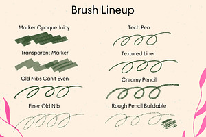 Photoshop Digital Brush Collection