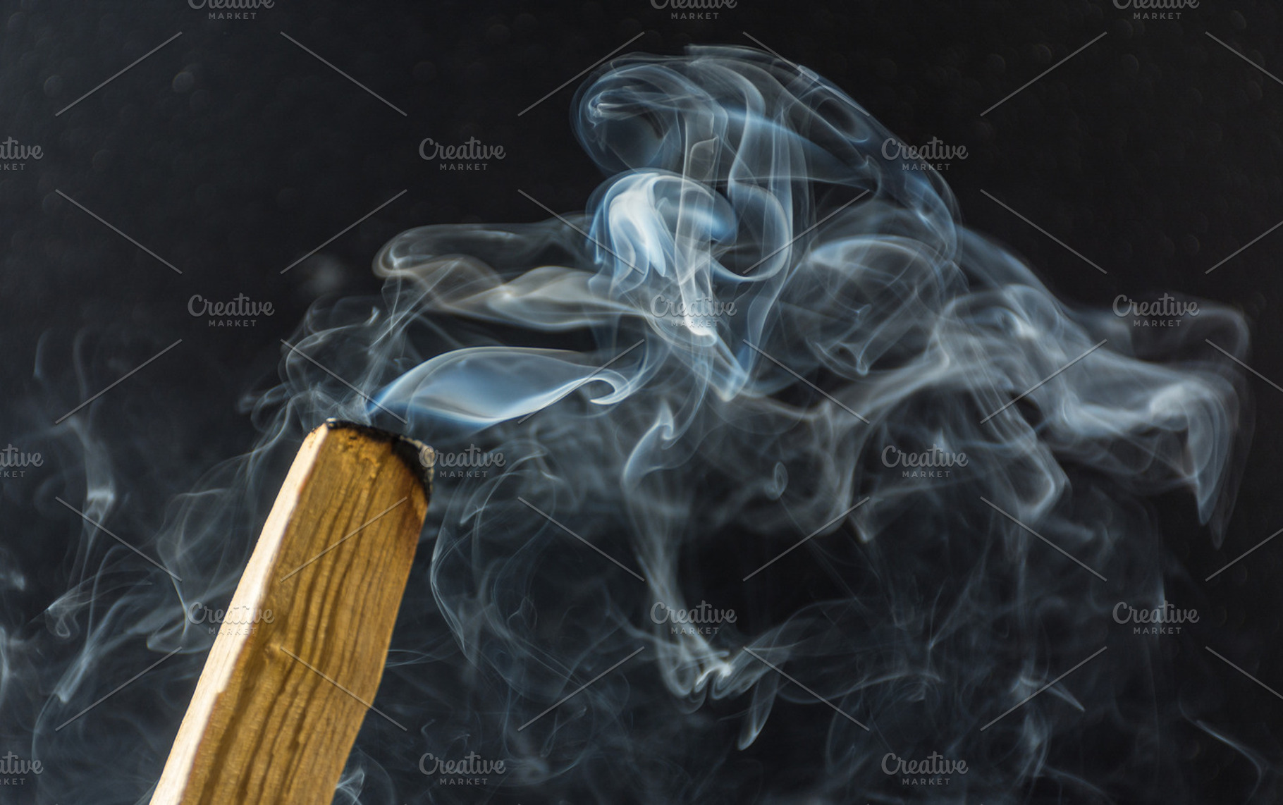 Various incenses on black background containing abstract, aroma, and, a School & Education Photo by expressiovisual