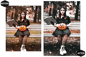 12 The Worst Witch Photoshop Actions