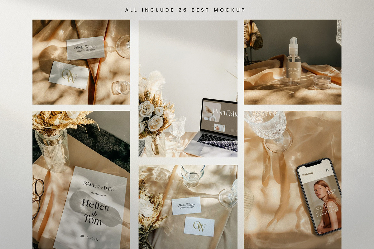Palmia - Minimal Photo Mockup, a Household Mockup by Dirtytemp Studio (Photo 3 of 10)