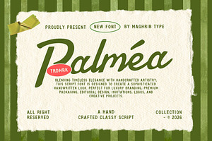 Palmea Duo Font