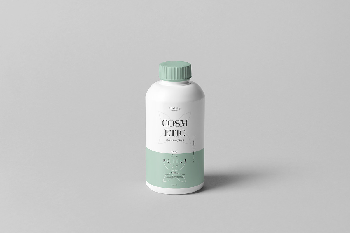Cosmetic Bottle Mock-up 4, a Packaging Mockup by Yogurt86 (Photo 2 of 13)