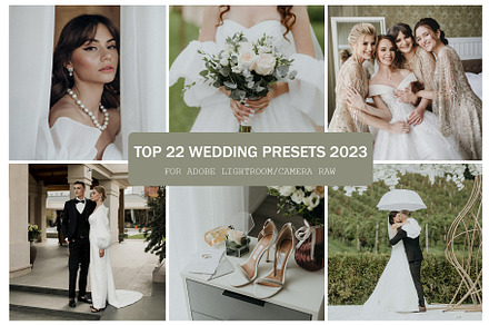 TOP 22 WEDDING LIGHTROOM PRESETS, a Preset Add-On by OstapenkoPhotography