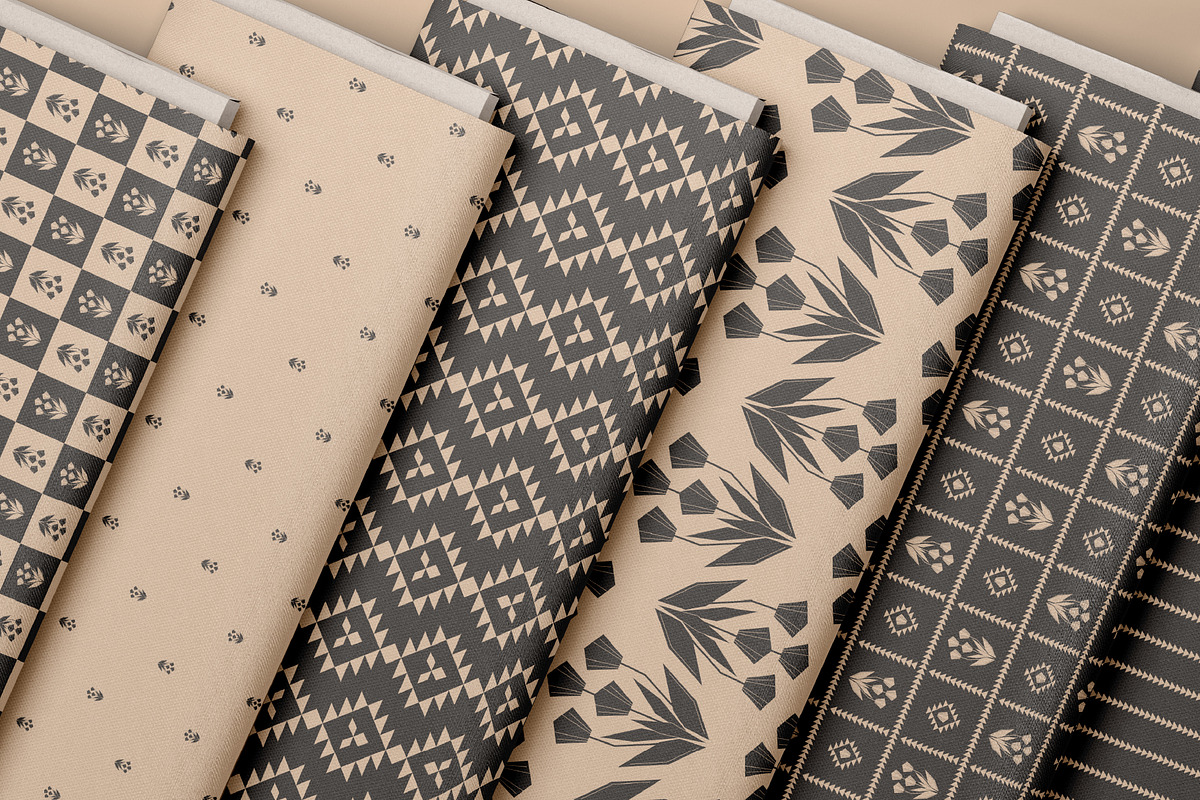 Two-Tone Abstract Visuals, a Pattern Graphic by Zim Varezhkin (Photo 3 of 12)