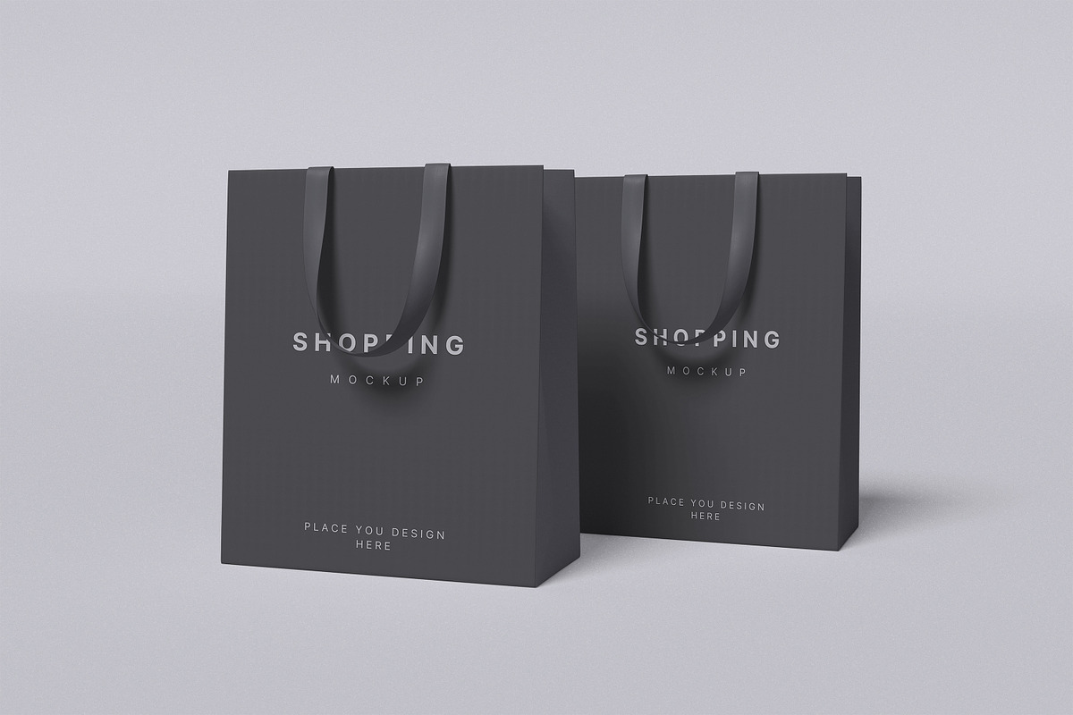 Shopping Bag Mockup, a Packaging Mockup by Afif_studio (Photo 5 of 10)