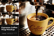 Espresso Coffee Mug Mockup, a Product Mockup by Pitchlook.Studio (Thumbnail 1 of 4)