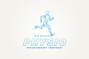 physiotherapy treatment icon logo, a Design Template by Blazybone (Thumbnail 1 of 2)