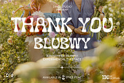 Aesthetic Bubbly Experimental Font, a Sans Serif Font by Drizy (Thumbnail 10 of 10)