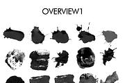 100 Messy Photoshop Brushes, a Brush Add-On by ateliervonau (Thumbnail 2 of 6)