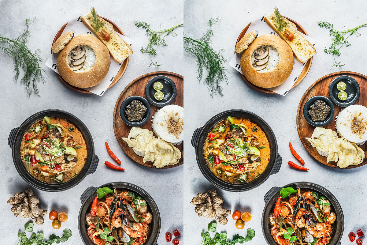 10 BRIGHT FOOD LIGHTROOM PRESETS, an Action Add-On by Emma Kate Creative (Photo 7 of 10)