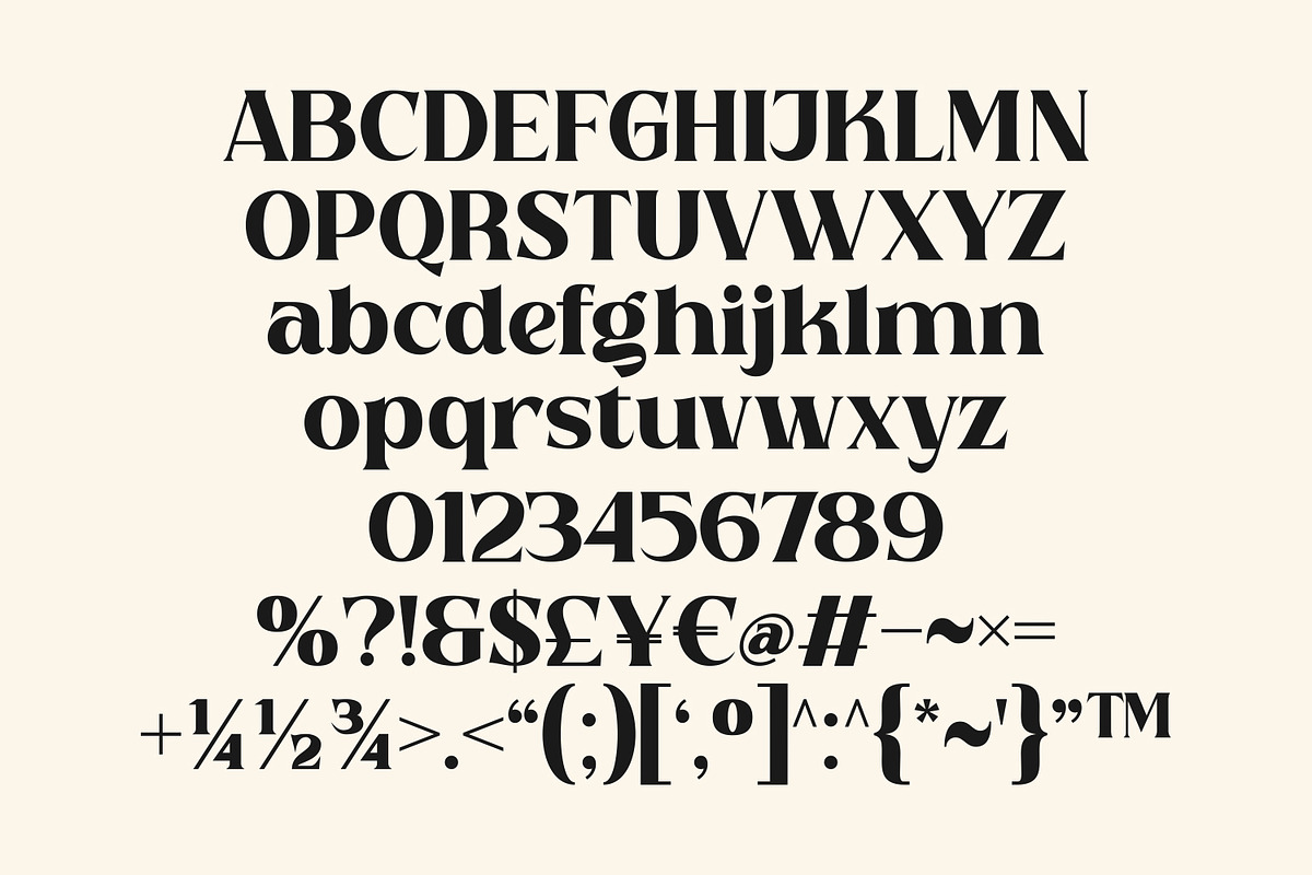 Thannie | Modern Display Serif, a Serif Font by BlancaLab Studio (Photo 5 of 5)