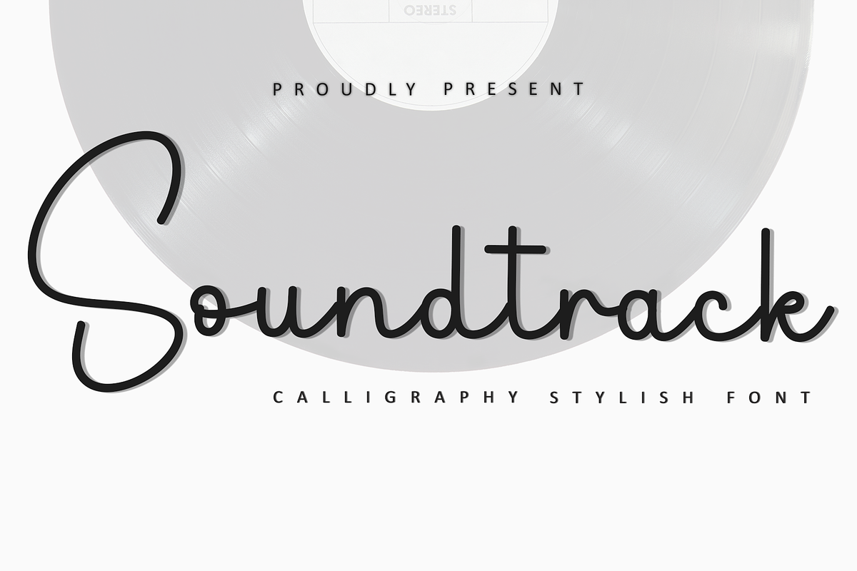 Soundtrack, a Handwritten Font by FreshTypeINK (Photo 1 of 8)