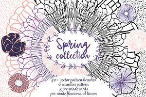 Spring collection - Pattern brushes