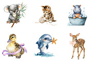 Baby Animal PNG Clipart, an Illustration by DreamArtGraphic (Thumbnail 2 of 5)