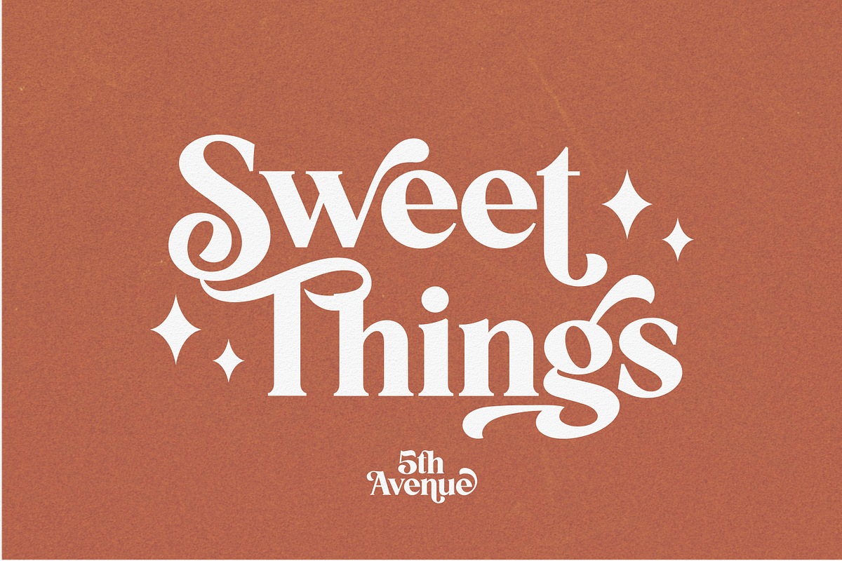 5th Avenue - Fancy Typeface, a Serif Font by 50Fox (Photo 10 of 38)