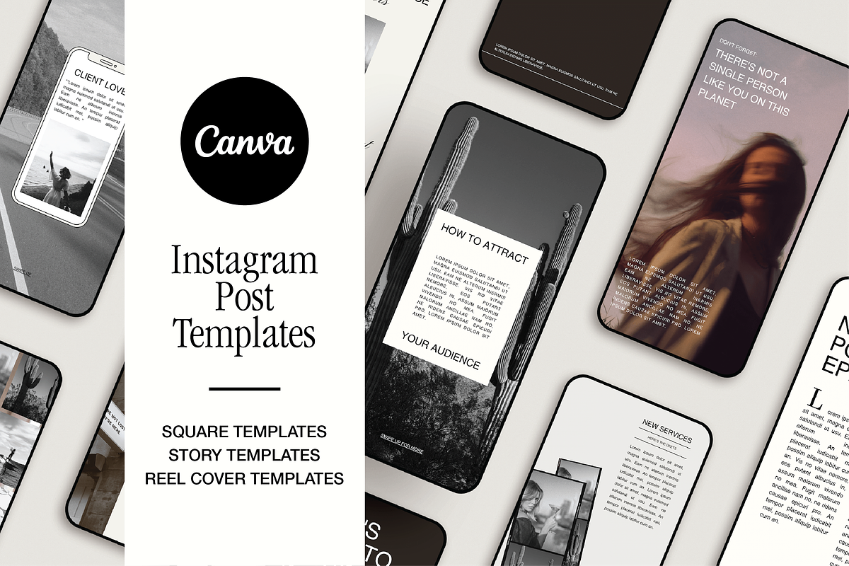 Aesthetic Social Media Templates, a Templates & Theme by Brand & Bloom (Photo 1 of 7)