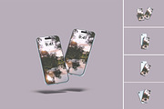 iPhone 17 Air Mockup, an iPhone Mockup by rizalamora (Thumbnail 1 of 11)