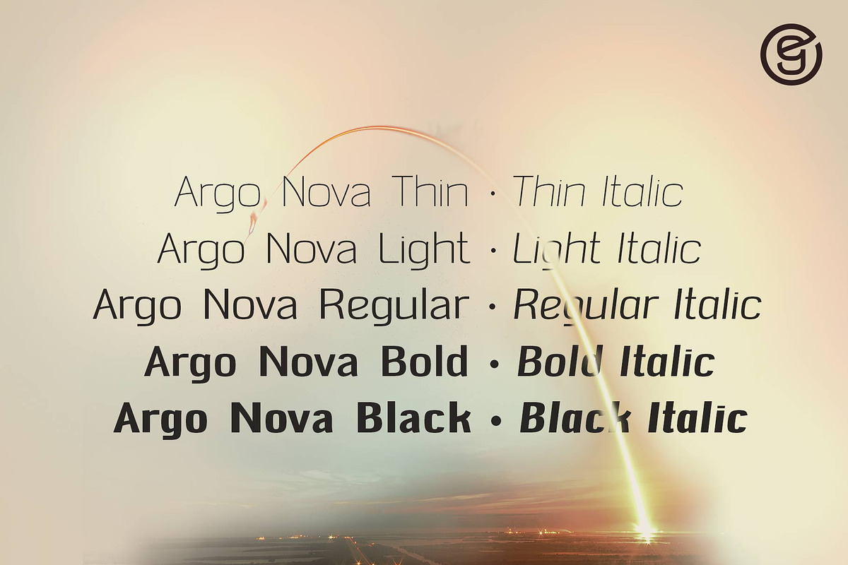 Argo Nova - Sans Serif Font preview 2