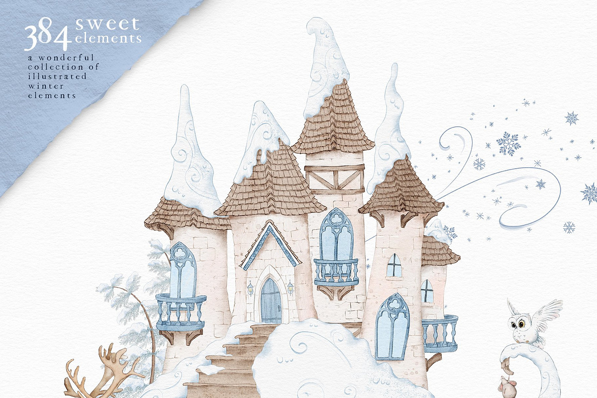 Enchanted Christmas Illustrations, a Graphic by Pretty Little Lines (Photo 5 of 21)