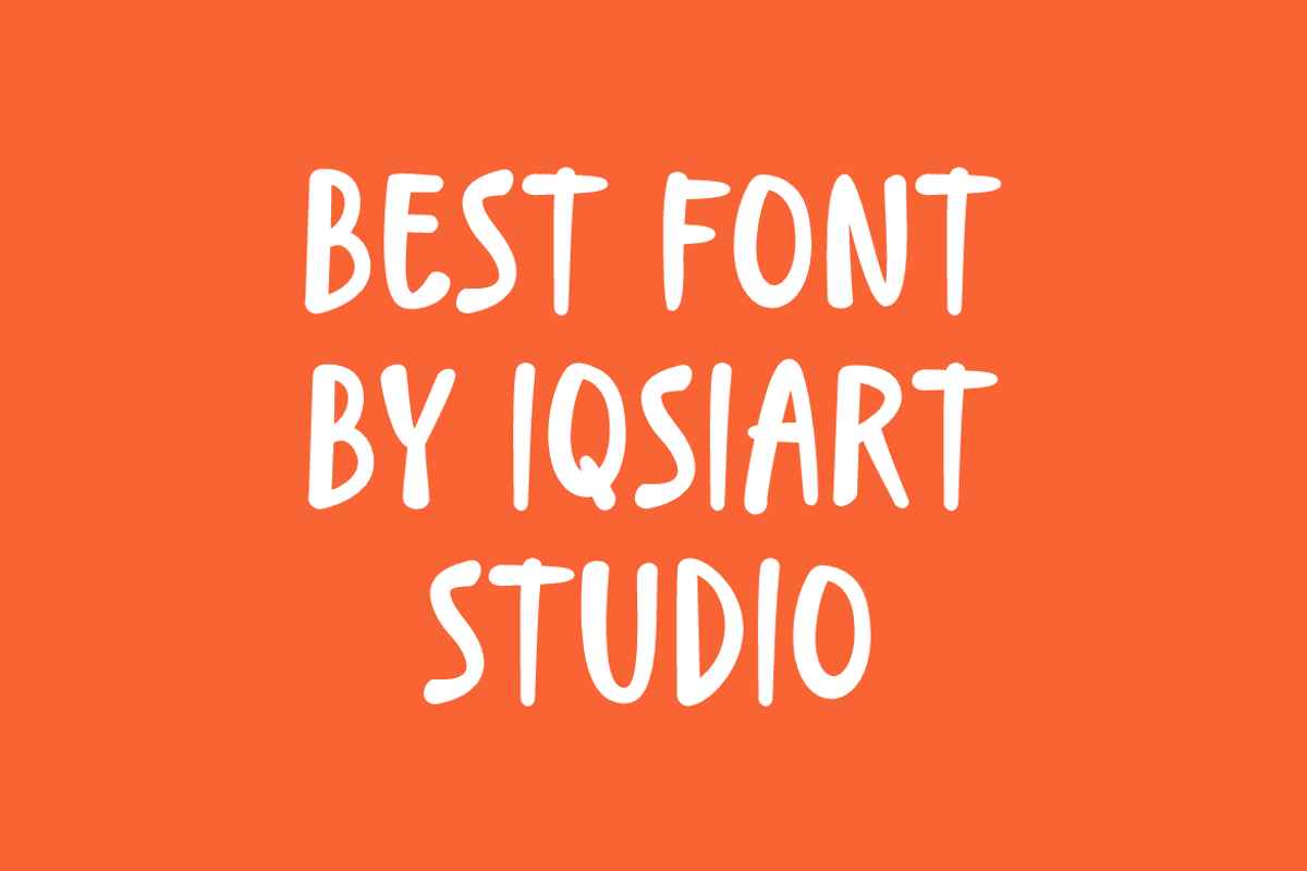 Blondy Condimen Chalk Marker Font, a Sans Serif Font by Iqsiart Studio (Photo 4 of 7)