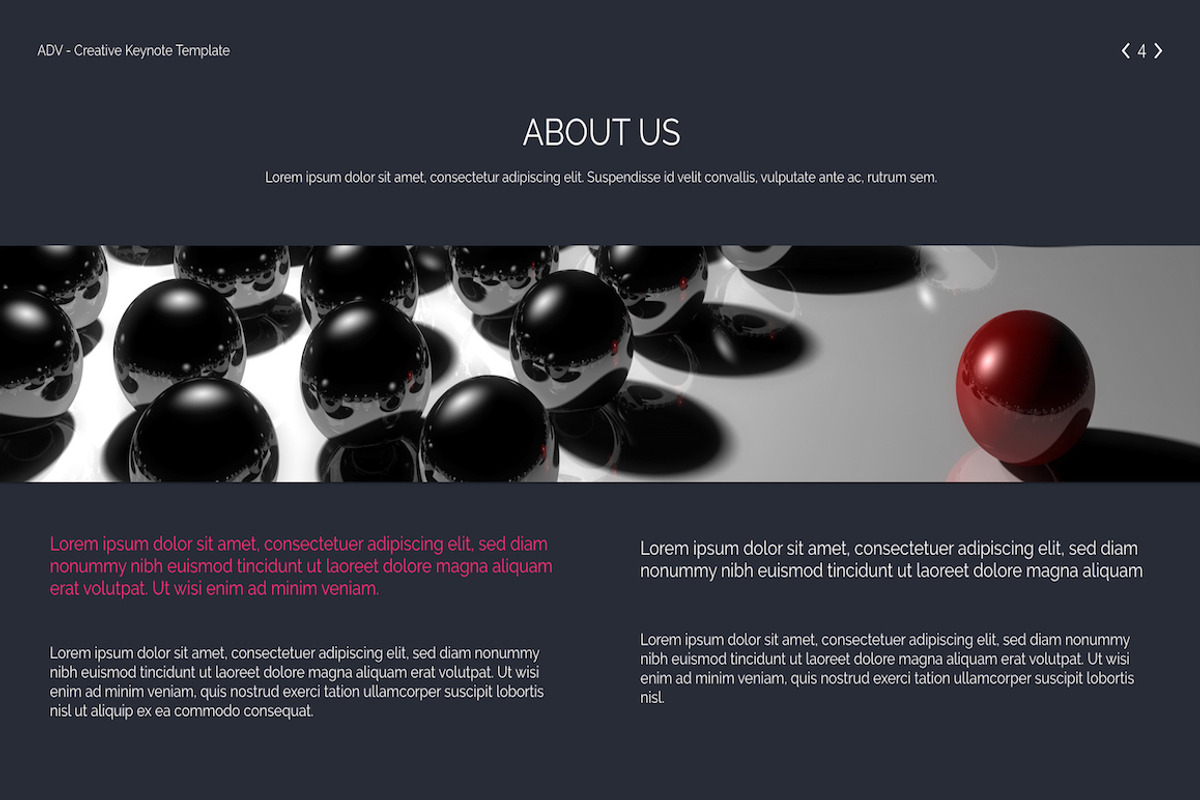 ADV Keynote Template, a Presentation Template by OXXO (Photo 3 of 4)