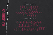 Maboth Typeface, a Blackletter Font by alit design (Thumbnail 9 of 16)