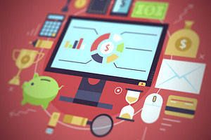 Financial Flat Workplaces