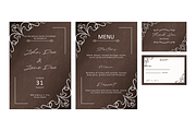 Furr - Ornament Wedding Invitation, an Invitation Template by JACodes (Thumbnail 2 of 2)