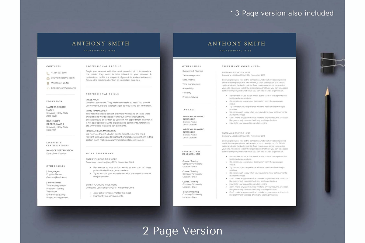 Combination Resume template format, a Resume Template by Climbwithelevator (Photo 2 of 6)
