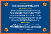 Boprura Psychedelic Font Duo, a Serif Font by AmorfaType (Thumbnail 8 of 9)